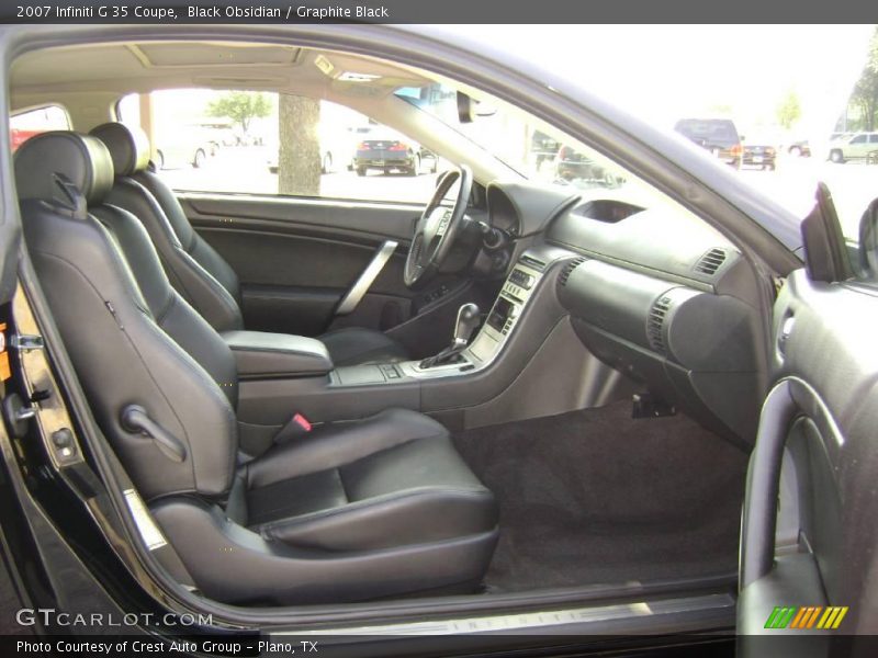 Black Obsidian / Graphite Black 2007 Infiniti G 35 Coupe