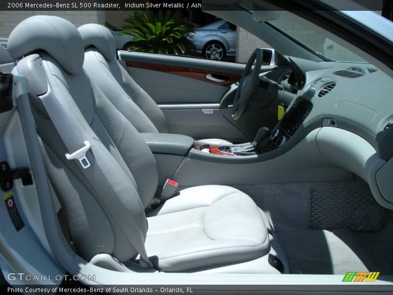 Iridium Silver Metallic / Ash 2006 Mercedes-Benz SL 500 Roadster