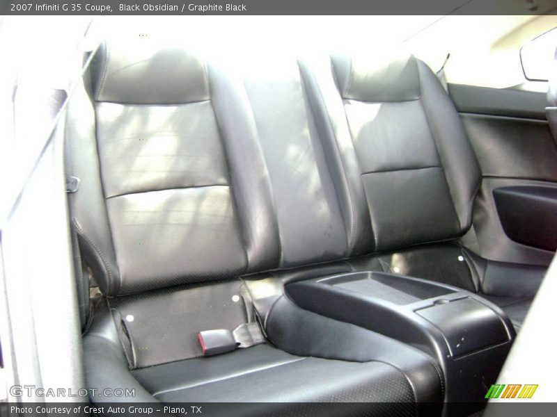 Black Obsidian / Graphite Black 2007 Infiniti G 35 Coupe