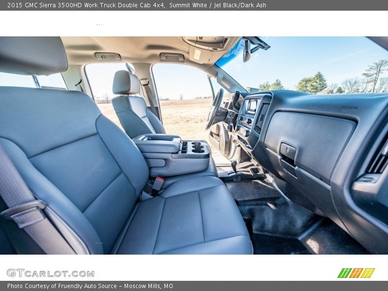 Front Seat of 2015 Sierra 3500HD Work Truck Double Cab 4x4