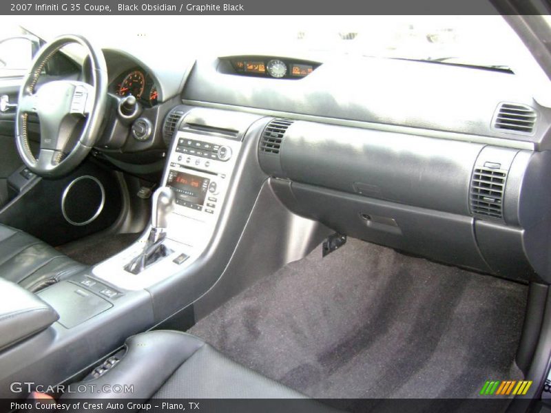 Black Obsidian / Graphite Black 2007 Infiniti G 35 Coupe