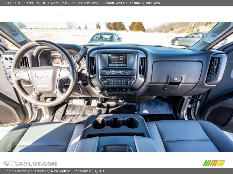 Dashboard of 2015 Sierra 3500HD Work Truck Double Cab 4x4
