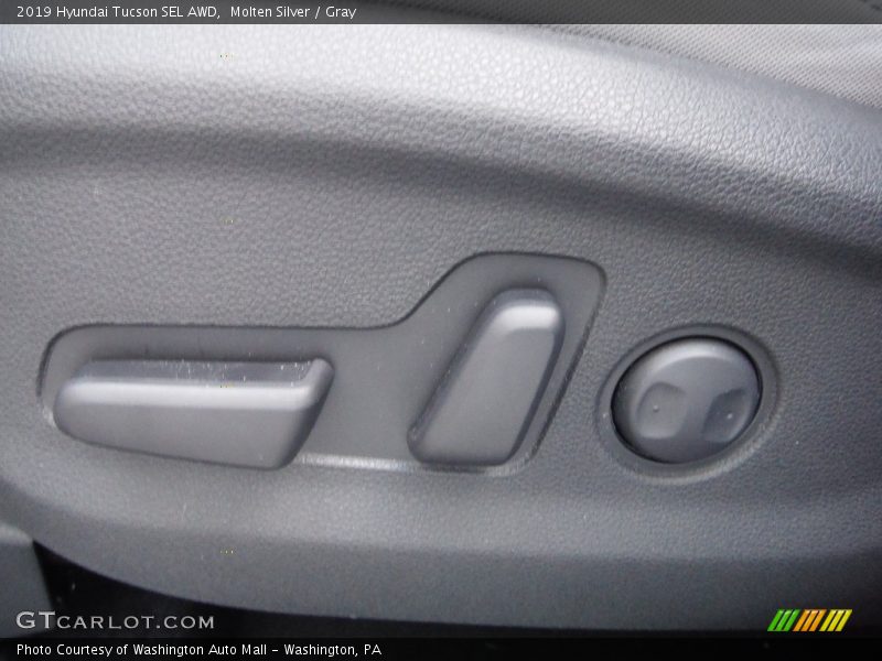Molten Silver / Gray 2019 Hyundai Tucson SEL AWD