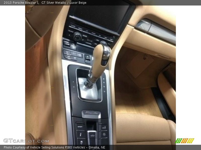 GT Silver Metallic / Luxor Beige 2013 Porsche Boxster S