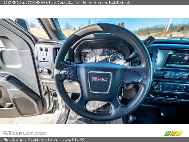  2015 Sierra 3500HD Work Truck Double Cab 4x4 Steering Wheel
