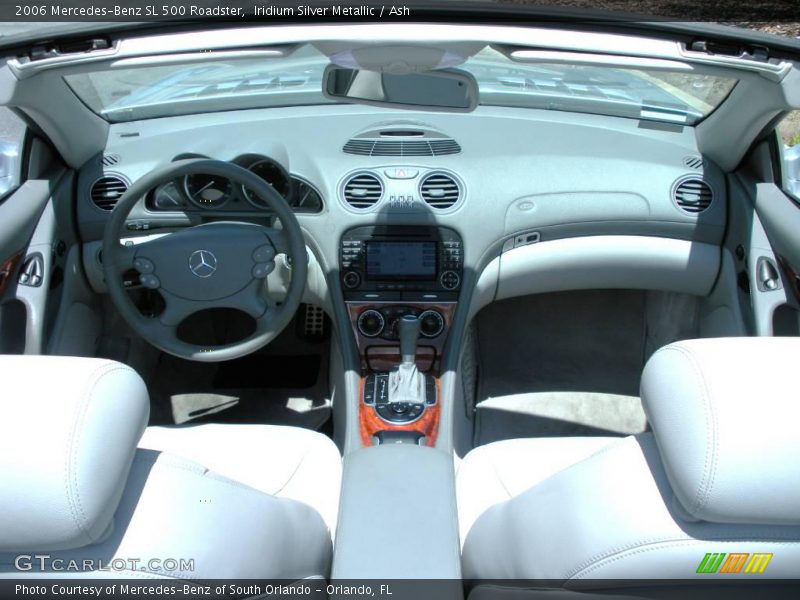 Iridium Silver Metallic / Ash 2006 Mercedes-Benz SL 500 Roadster