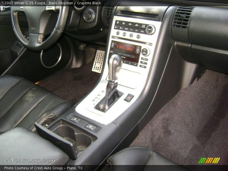 Black Obsidian / Graphite Black 2007 Infiniti G 35 Coupe