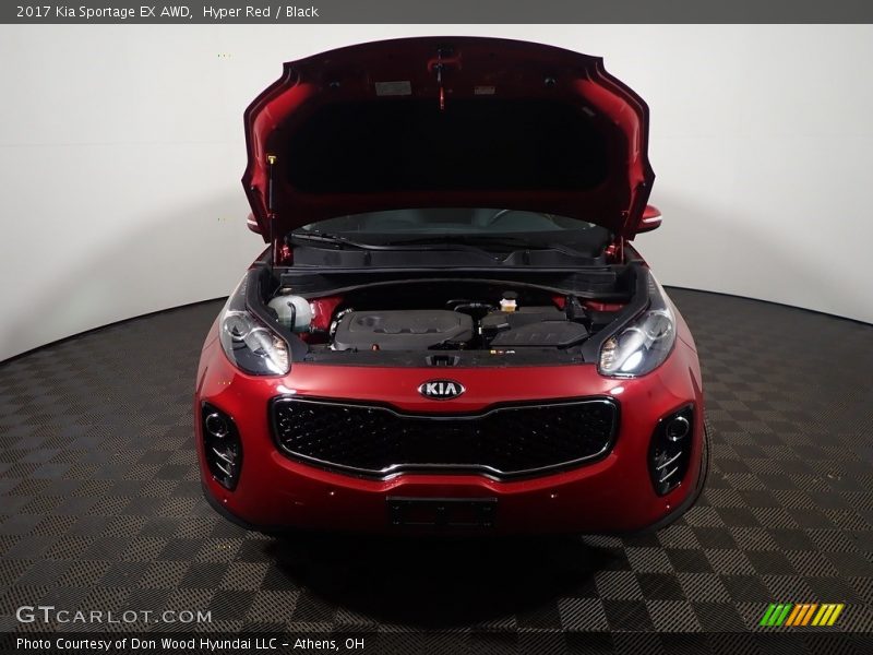 Hyper Red / Black 2017 Kia Sportage EX AWD