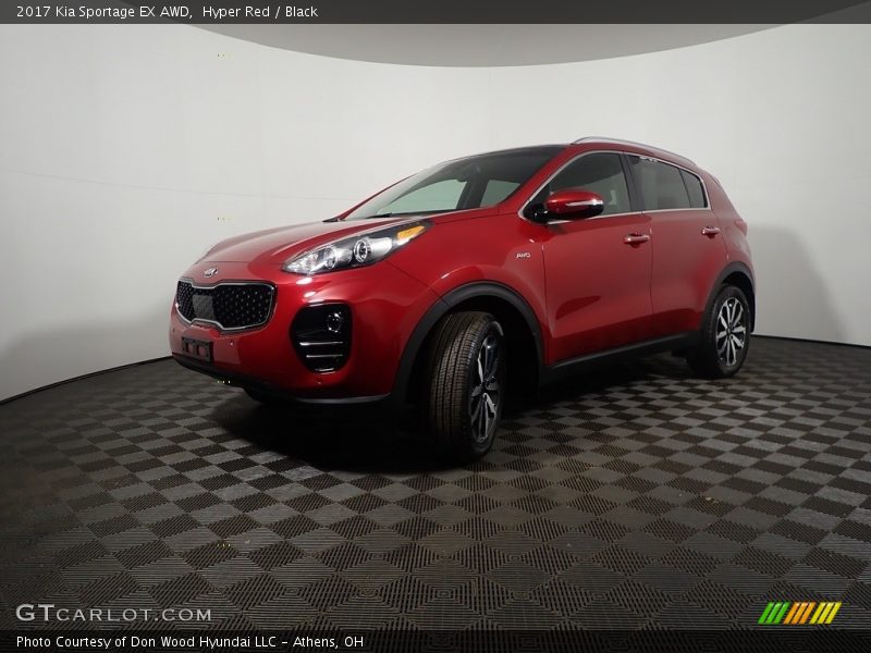 Hyper Red / Black 2017 Kia Sportage EX AWD