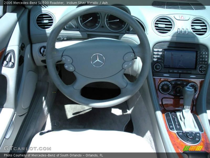 Iridium Silver Metallic / Ash 2006 Mercedes-Benz SL 500 Roadster