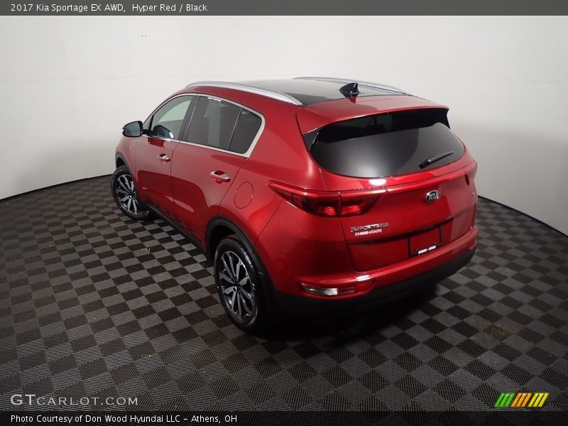 Hyper Red / Black 2017 Kia Sportage EX AWD