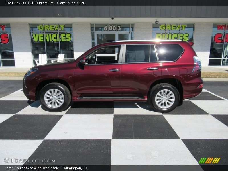 Claret Mica / Ecru 2021 Lexus GX 460 Premium