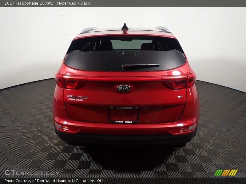 Hyper Red / Black 2017 Kia Sportage EX AWD