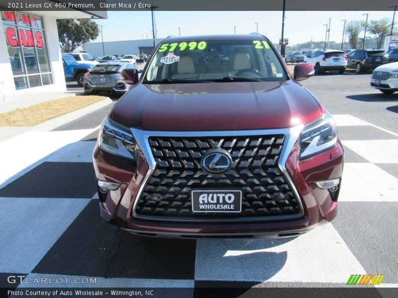 Claret Mica / Ecru 2021 Lexus GX 460 Premium