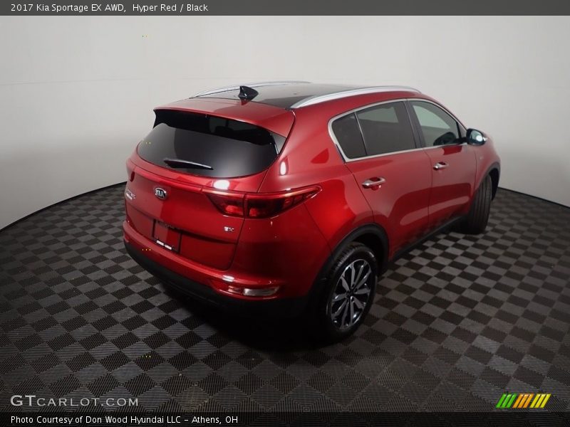 Hyper Red / Black 2017 Kia Sportage EX AWD