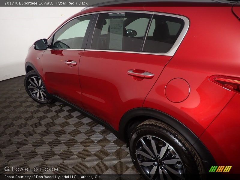 Hyper Red / Black 2017 Kia Sportage EX AWD