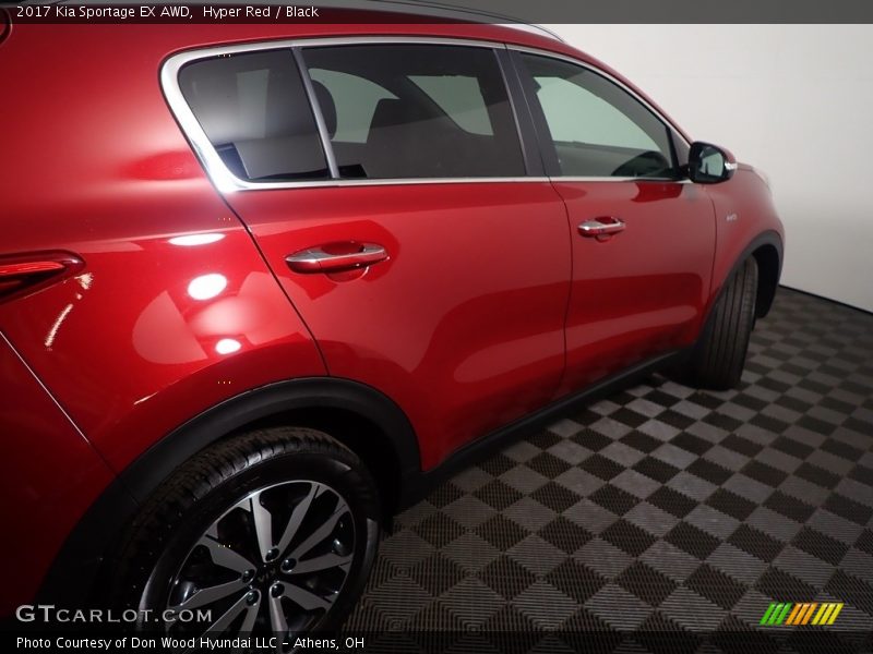 Hyper Red / Black 2017 Kia Sportage EX AWD