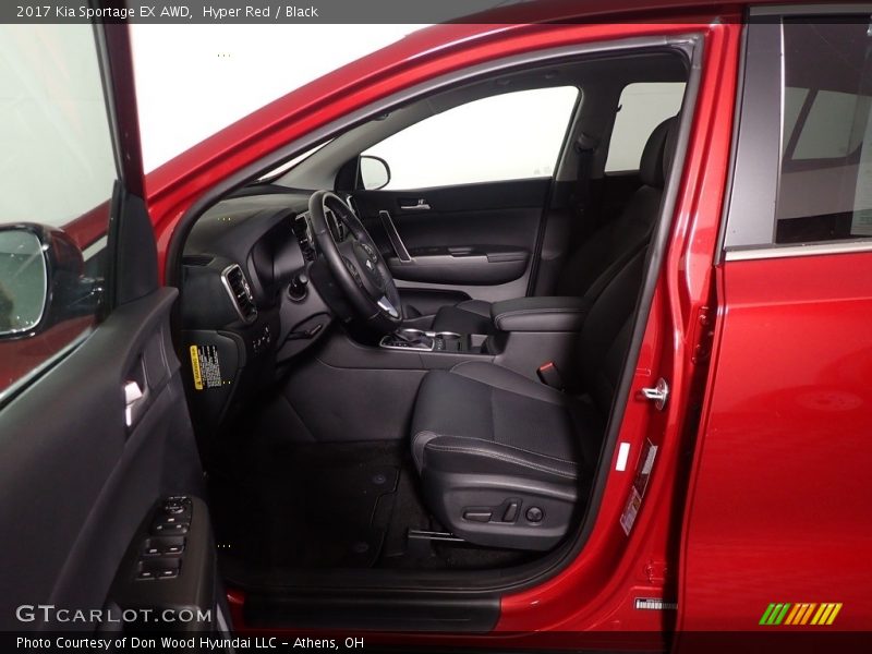 Hyper Red / Black 2017 Kia Sportage EX AWD