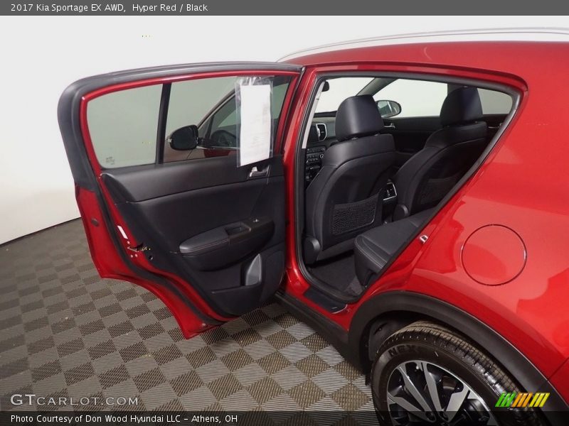 Hyper Red / Black 2017 Kia Sportage EX AWD