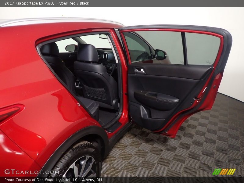 Hyper Red / Black 2017 Kia Sportage EX AWD