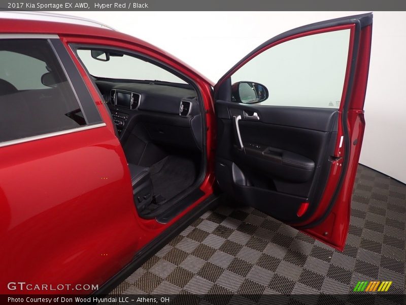 Hyper Red / Black 2017 Kia Sportage EX AWD