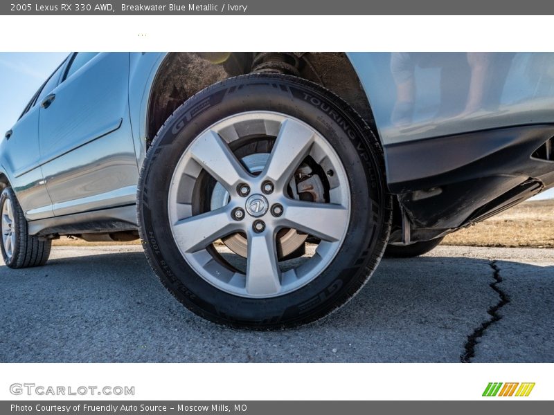 Breakwater Blue Metallic / Ivory 2005 Lexus RX 330 AWD