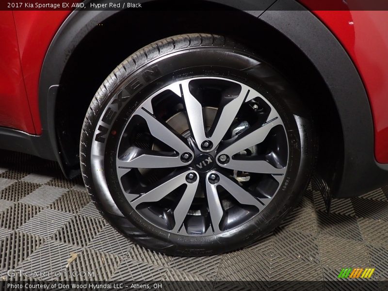 Hyper Red / Black 2017 Kia Sportage EX AWD