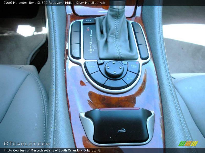 Iridium Silver Metallic / Ash 2006 Mercedes-Benz SL 500 Roadster