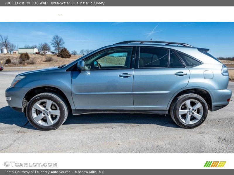 Breakwater Blue Metallic / Ivory 2005 Lexus RX 330 AWD