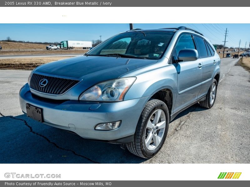 Breakwater Blue Metallic / Ivory 2005 Lexus RX 330 AWD