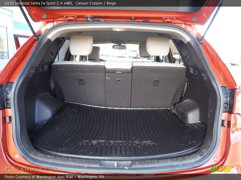 Canyon Copper / Beige 2015 Hyundai Santa Fe Sport 2.4 AWD