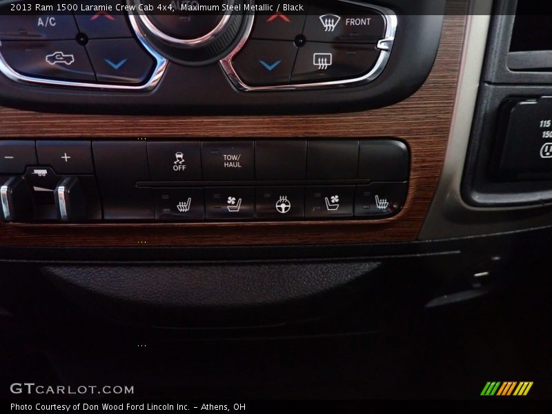 Maximum Steel Metallic / Black 2013 Ram 1500 Laramie Crew Cab 4x4