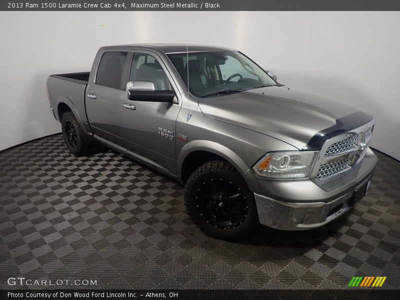 Maximum Steel Metallic / Black 2013 Ram 1500 Laramie Crew Cab 4x4