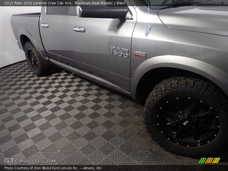 Maximum Steel Metallic / Black 2013 Ram 1500 Laramie Crew Cab 4x4