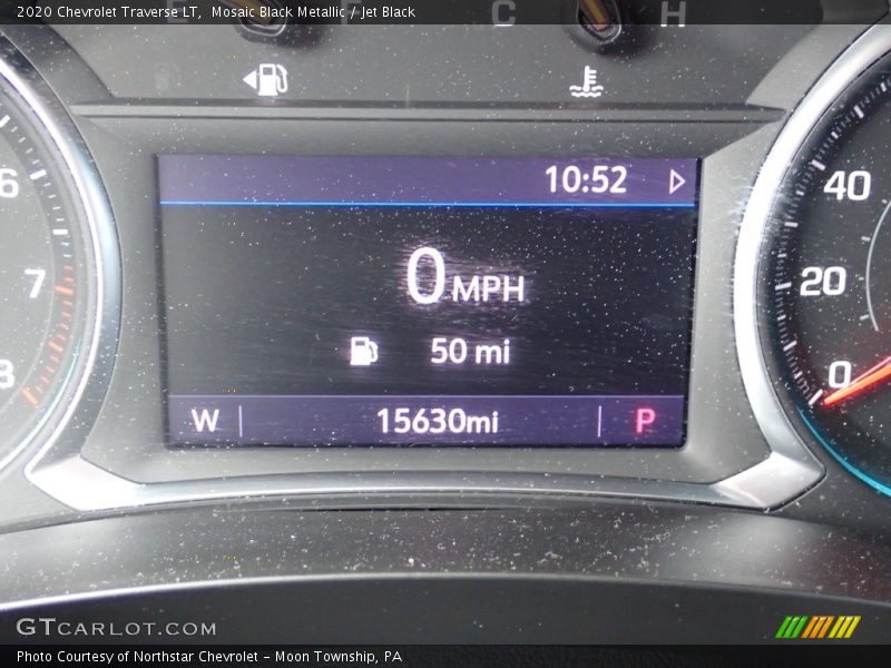 Mosaic Black Metallic / Jet Black 2020 Chevrolet Traverse LT