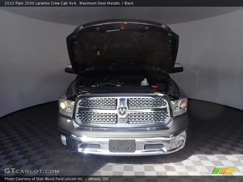 Maximum Steel Metallic / Black 2013 Ram 1500 Laramie Crew Cab 4x4