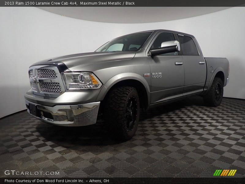 Maximum Steel Metallic / Black 2013 Ram 1500 Laramie Crew Cab 4x4