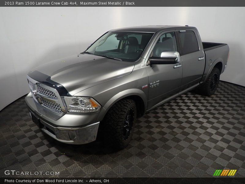 Maximum Steel Metallic / Black 2013 Ram 1500 Laramie Crew Cab 4x4