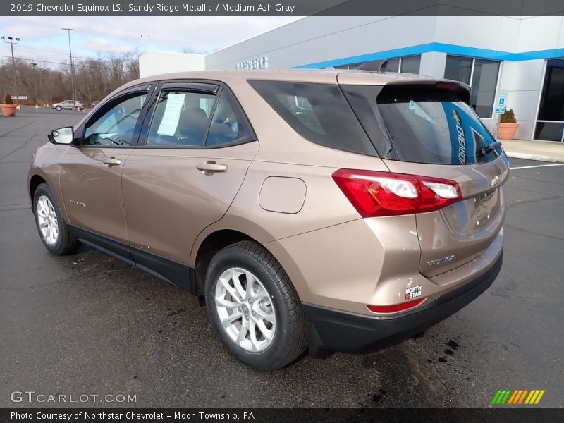 Sandy Ridge Metallic / Medium Ash Gray 2019 Chevrolet Equinox LS