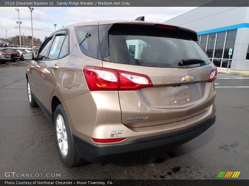 Sandy Ridge Metallic / Medium Ash Gray 2019 Chevrolet Equinox LS