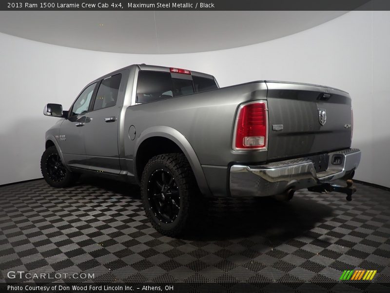 Maximum Steel Metallic / Black 2013 Ram 1500 Laramie Crew Cab 4x4