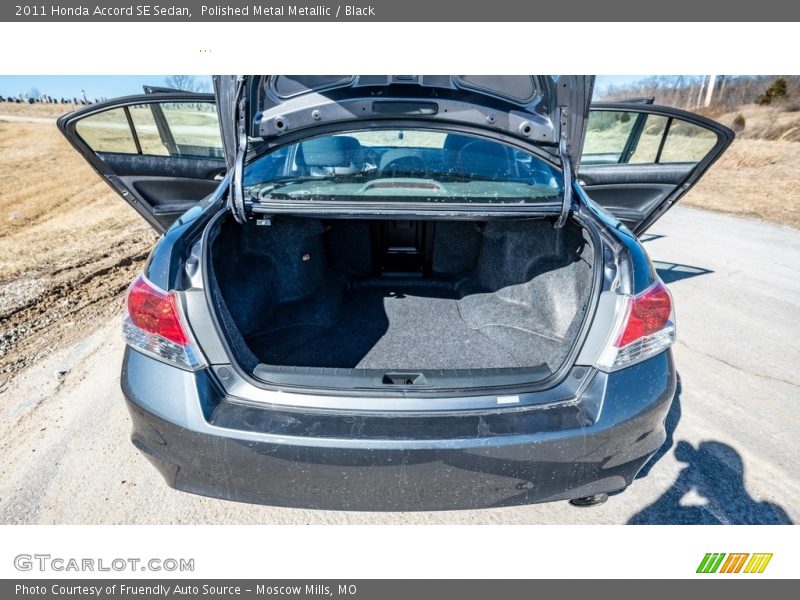 Polished Metal Metallic / Black 2011 Honda Accord SE Sedan