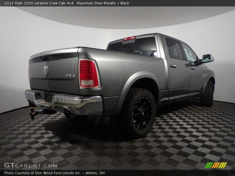 Maximum Steel Metallic / Black 2013 Ram 1500 Laramie Crew Cab 4x4