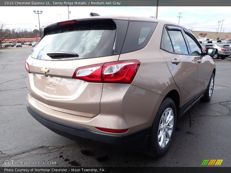 Sandy Ridge Metallic / Medium Ash Gray 2019 Chevrolet Equinox LS