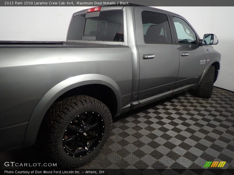 Maximum Steel Metallic / Black 2013 Ram 1500 Laramie Crew Cab 4x4