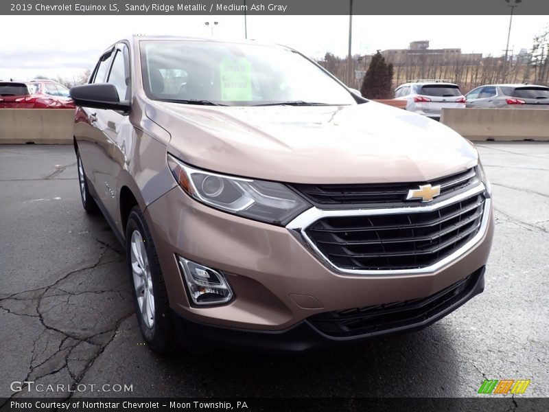 Sandy Ridge Metallic / Medium Ash Gray 2019 Chevrolet Equinox LS