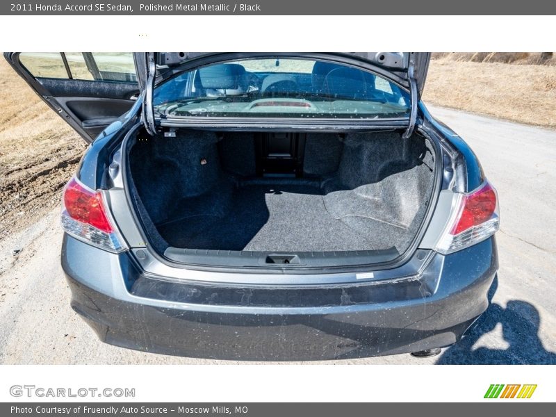 Polished Metal Metallic / Black 2011 Honda Accord SE Sedan