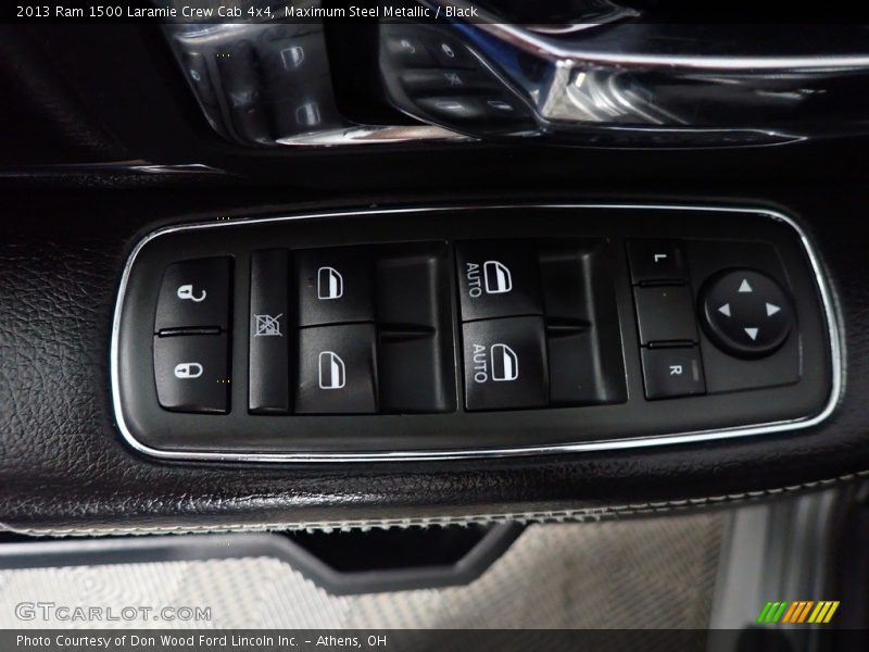 Maximum Steel Metallic / Black 2013 Ram 1500 Laramie Crew Cab 4x4