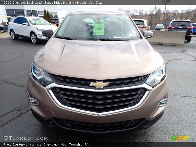 Sandy Ridge Metallic / Medium Ash Gray 2019 Chevrolet Equinox LS