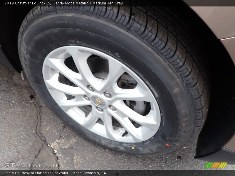 Sandy Ridge Metallic / Medium Ash Gray 2019 Chevrolet Equinox LS